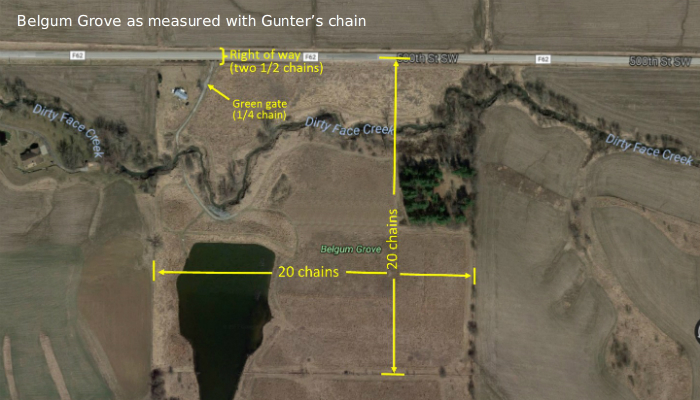 Gunter’s Chain Still Measures Iowa