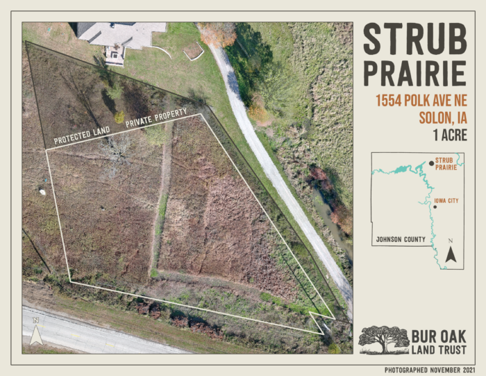 Strub Prairie map